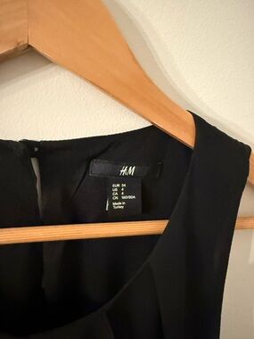 H&M Black Strapless Women's Dress